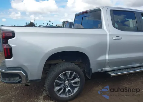 2021 Chevrolet Silverado 1500 4Wd Short Bed Lt z USA, uszkodzony, nr VIN 3GCUYDED0MG380519